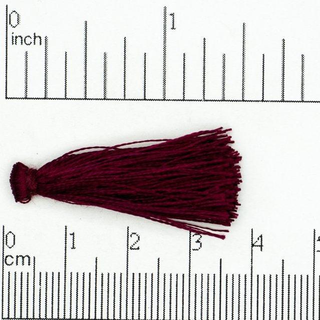 1.5"-1.75" Large Silk Tassel - Secure Knotted Top - Available in 17 Colors