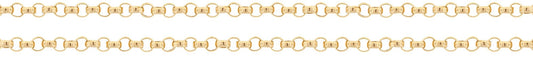 14Kt Gold Filled 1.2mm Heavy Rolo Chain - 20 Feet