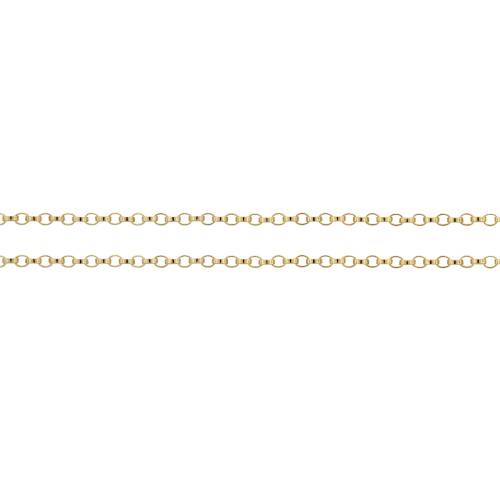 14Kt Gold Filled 1.2mm Rolo Chain -5 Feet Spool