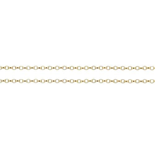 14Kt Gold Filled 1.2mm Rolo Chain - 100 Feet Spool