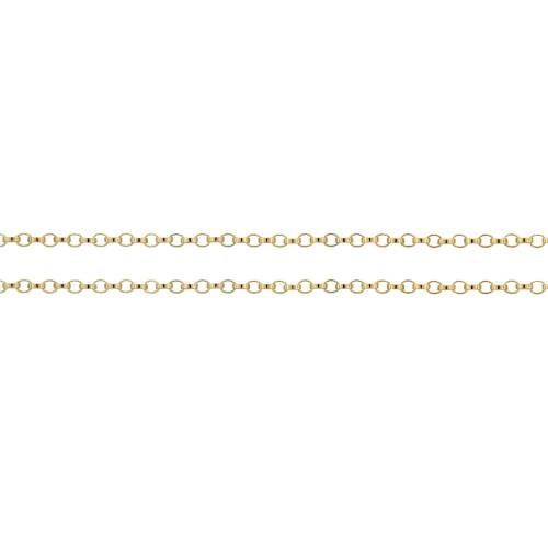 14Kt Gold Filled 1.2mm Rolo Chain -20 Feet Spool