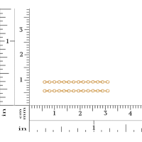 14Kt Gold Filled 1.2x1mm Cable Chain - 20 Feet