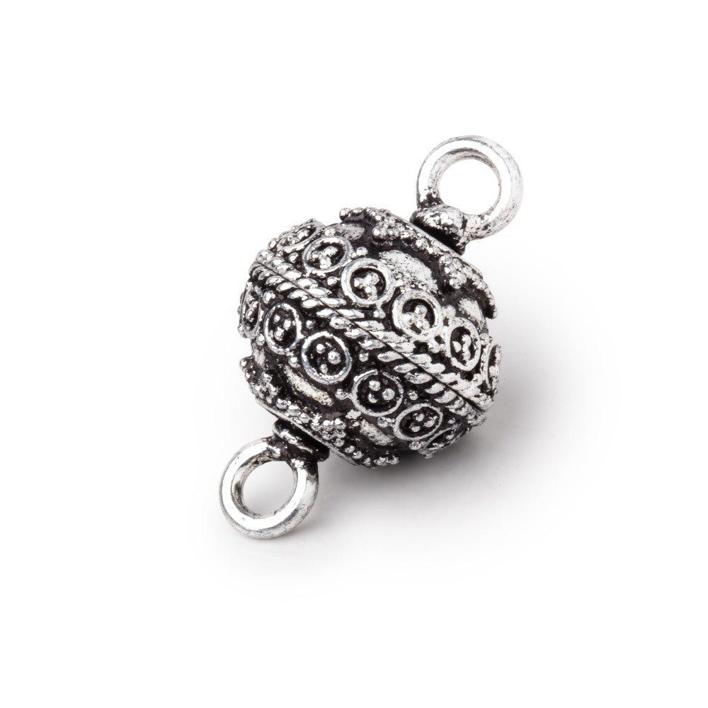 14mm Circular Design Magnetic Clasp 1 piece