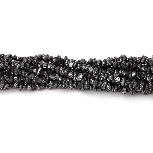 1.5-3.5mm Black Diamond crystal nugget beads 15 inch 220 pieces
