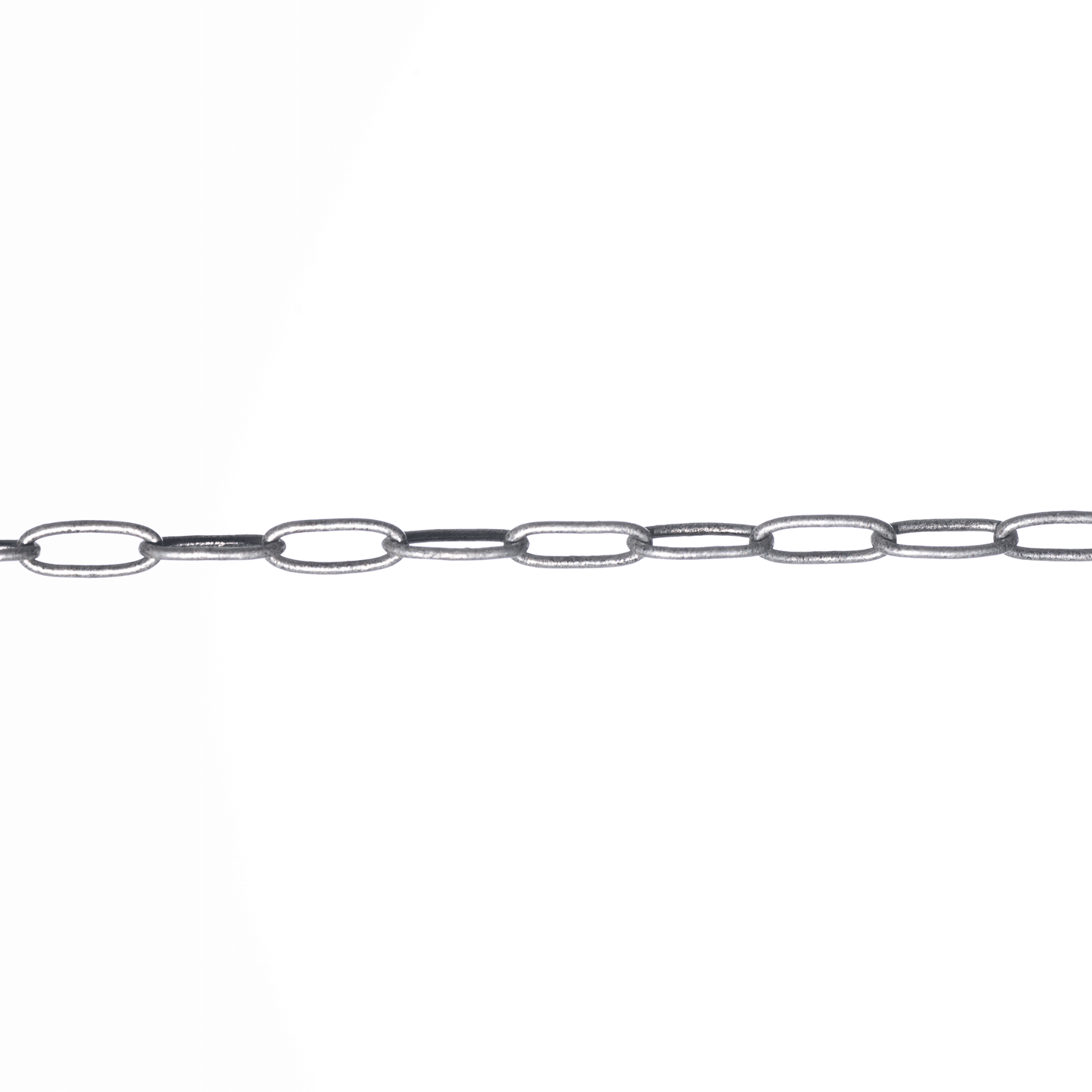 Tiny Paperclip Cable Chain measures 1.75mm x 5.9mm available in many Finishes sold by the Foot - CH 159