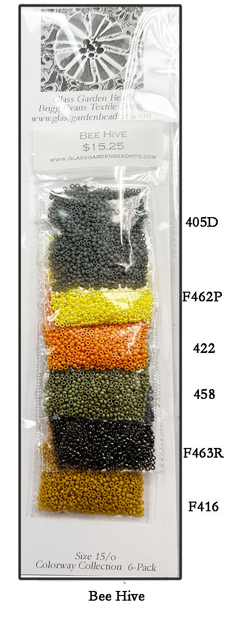 15o Seed Bead Colorway Packets (*)