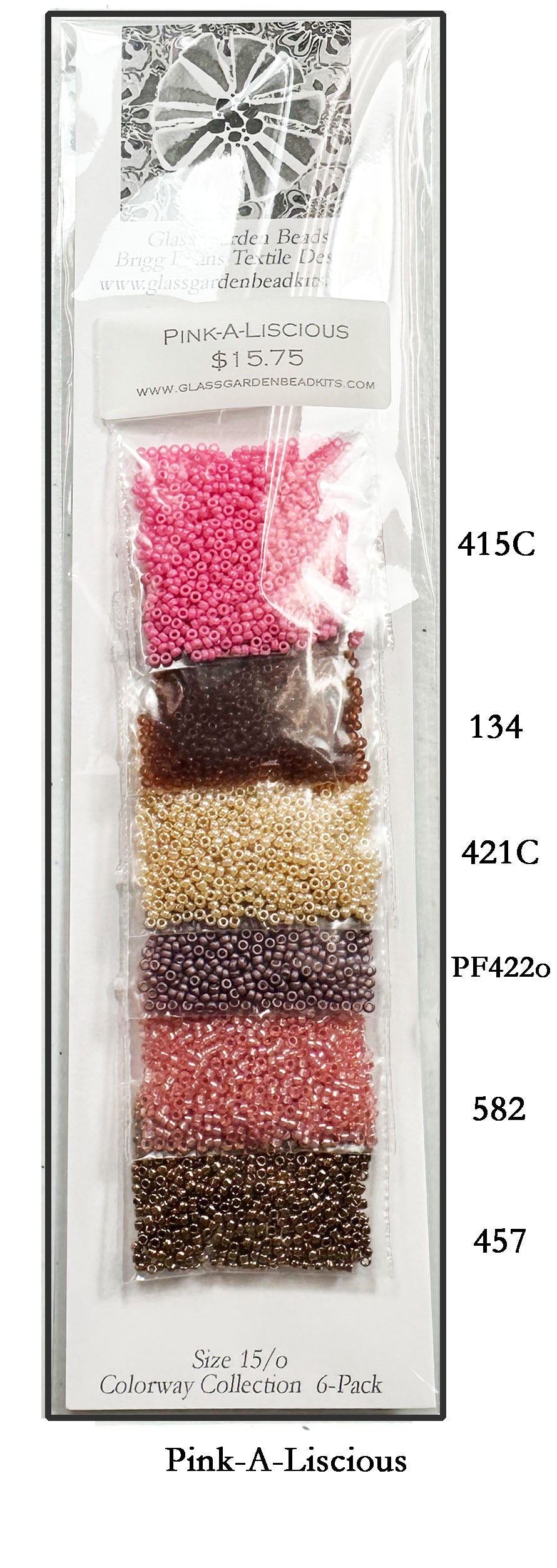 15o Seed Bead Colorway Packets (*)