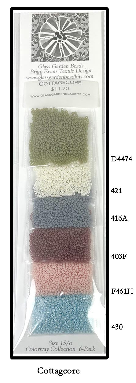 15o Seed Bead Colorway Packets (*)