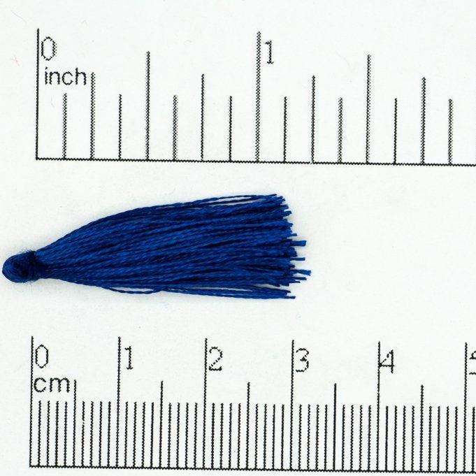 1"-1.25" Medium Silk Tassel - Secure Knotted Top - Available in 17 Colors - Sold by the Piece