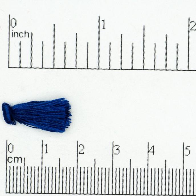 1/2"-3/4" Small Silk Tassel - Available in 17 Colors - Secure Knotted Top