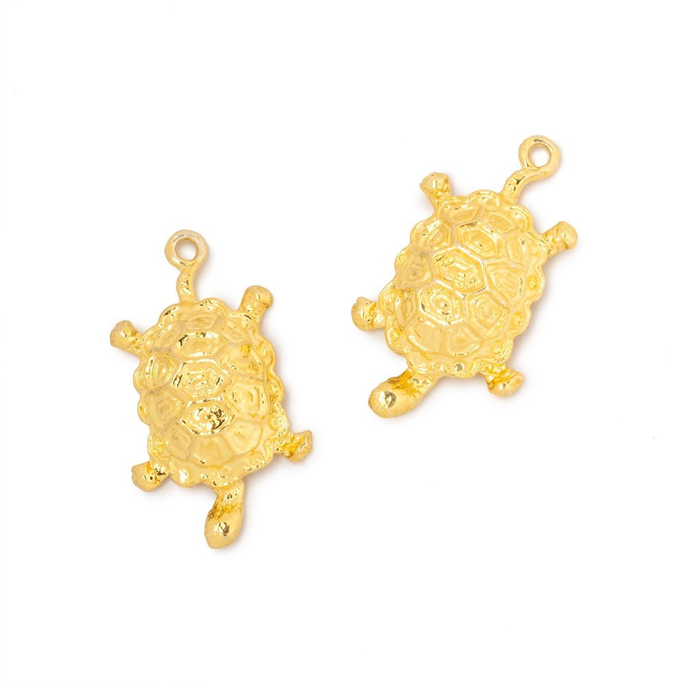 19x14mm Turtle Charm Set of 2 pieces