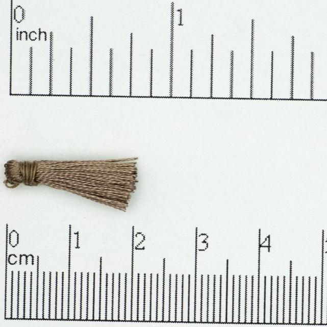 1/2"-3/4" Small Silk Tassel - Available in 17 Colors - Secure Knotted Top