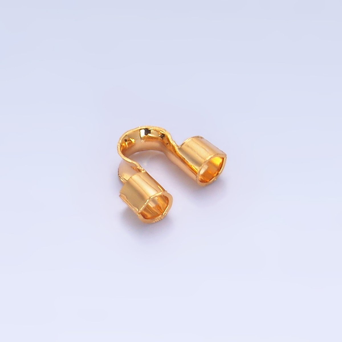 24K Gold Filled 7mm Minimalist Wire Guard Findings Set | Z1034