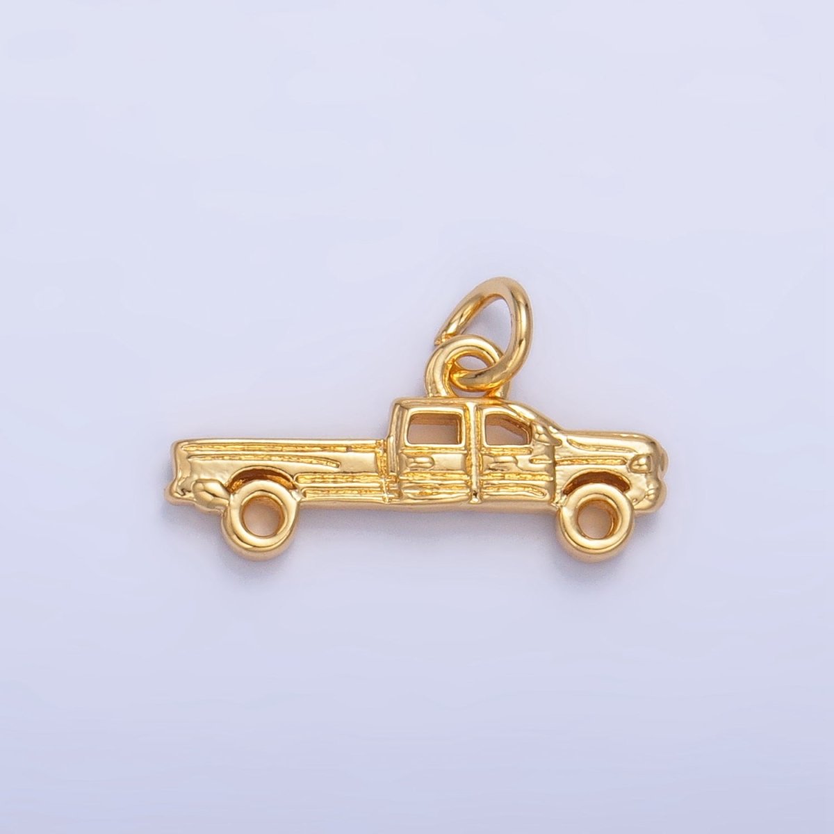 24K Gold Filled Soccer Football Sports Enamel Pendant | AA1018