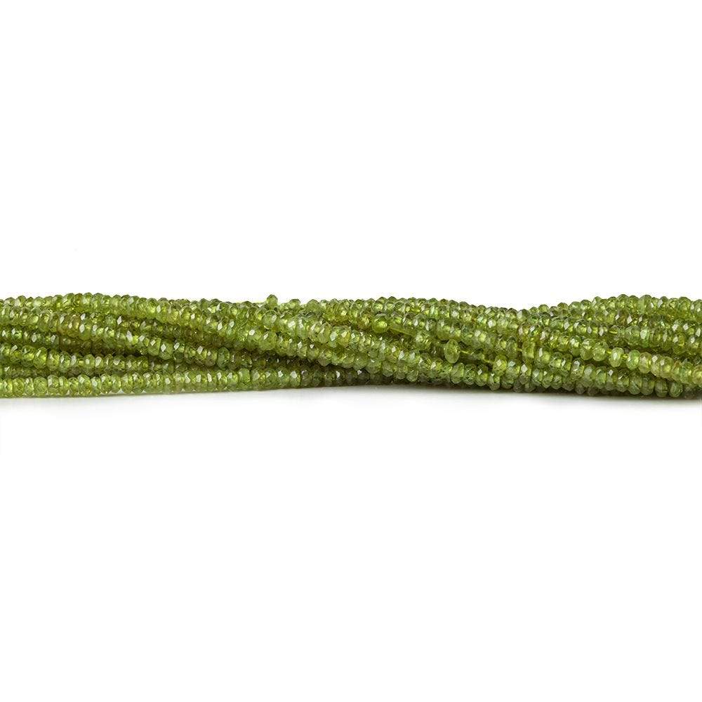 2.5mm Idocrase Faceted Rondelle Beads 16 inch 300 pieces