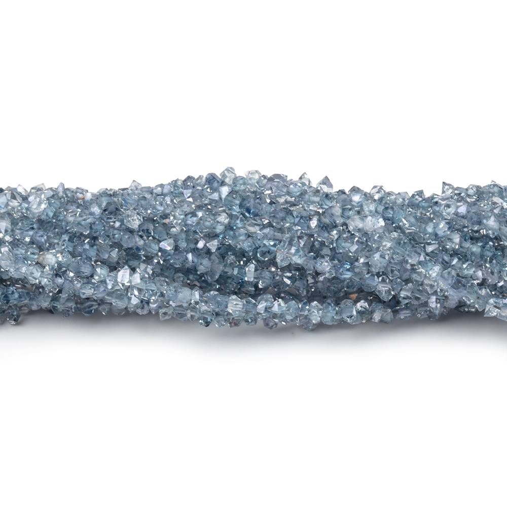 2x1-3x1.5mm Aqua Double Terminated Quartz Beads 15.5 inch 300 pieces