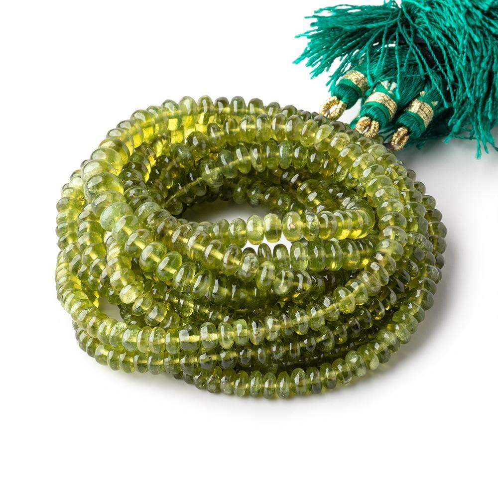 3-6mm Idocrase Plain Rondelle Beads 18 inch 170 pieces