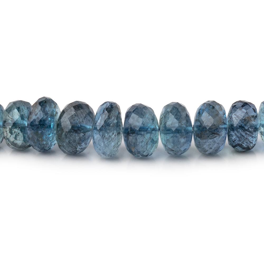 3-6mm Santa Maria Aquamarine Faceted Rondelles 16 inch 142 Beads AAA