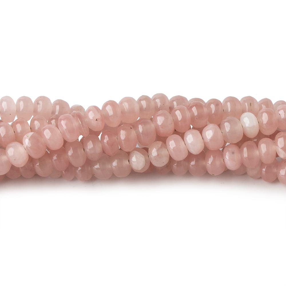 3.5mm Strawberry Quartz plain rondelle beads 18 inch 158 pieces