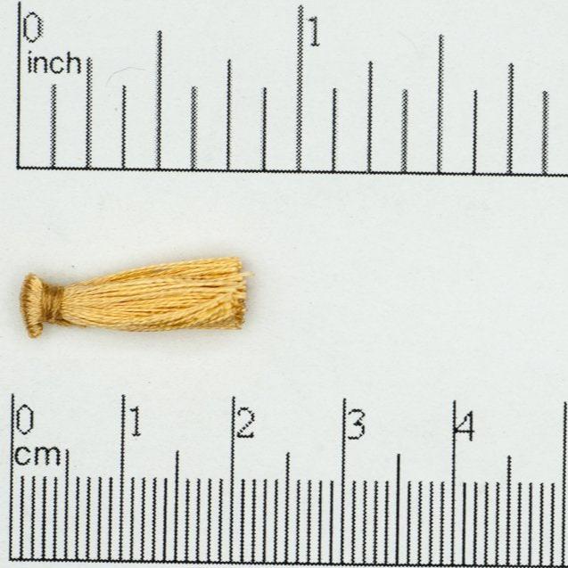 1/2"-3/4" Small Silk Tassel - Available in 17 Colors - Secure Knotted Top