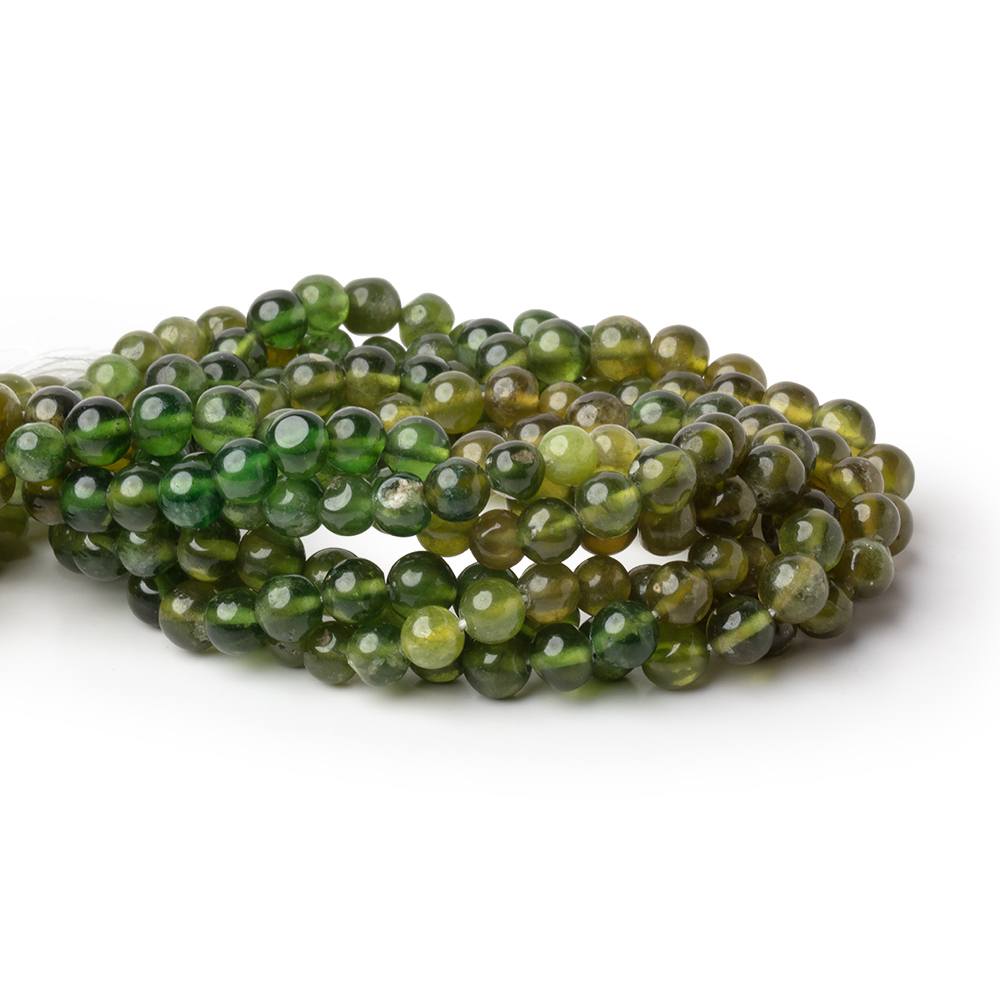 4.5-5mm Idocrase Plain Round Beads 14.5 inch 78 pieces