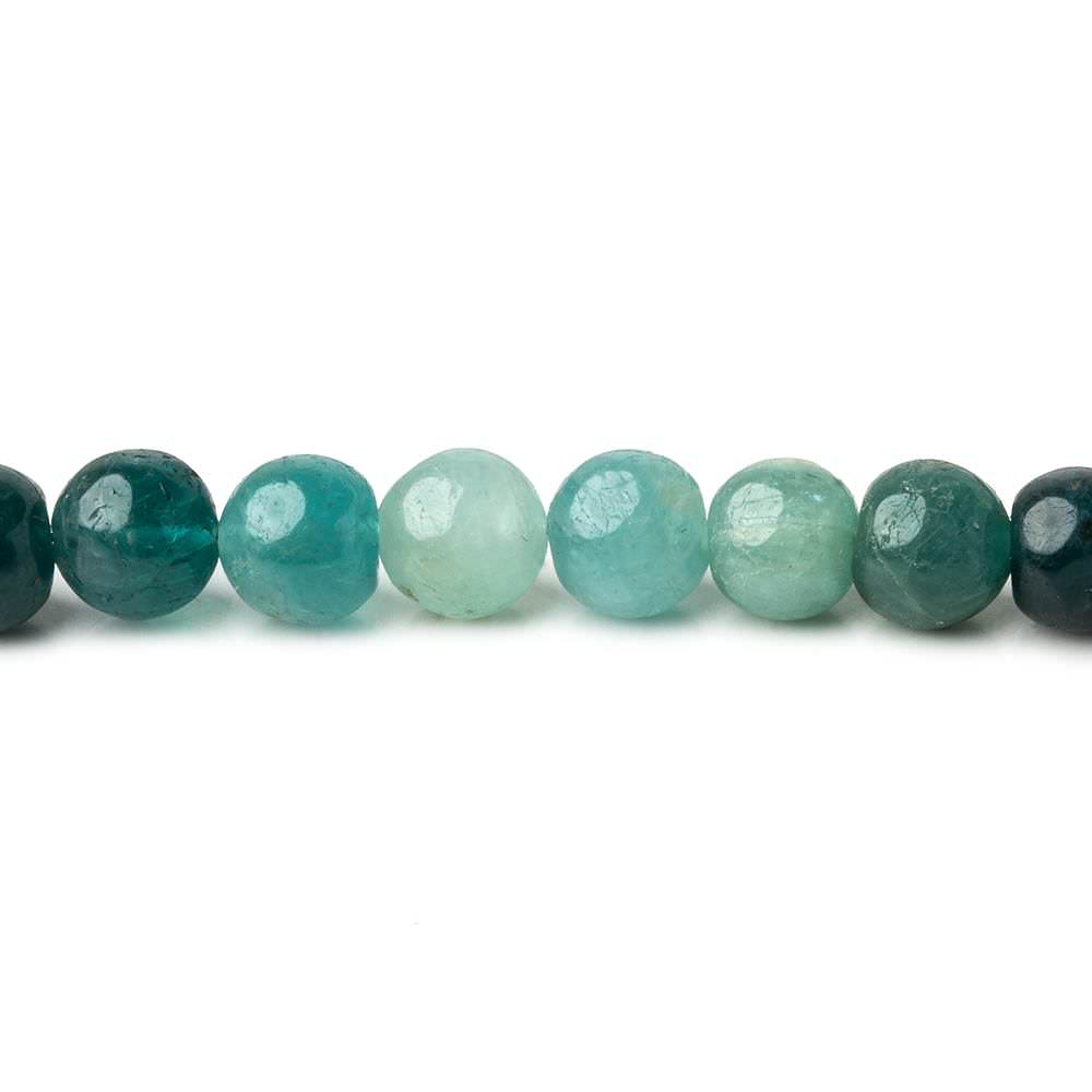 4.5-6mm  Grandidierite plain round beads 18.5 inch 93 beads AA grade