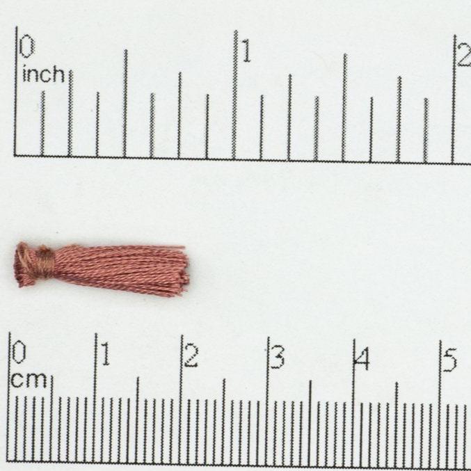 1/2"-3/4" Small Silk Tassel - Available in 17 Colors - Secure Knotted Top