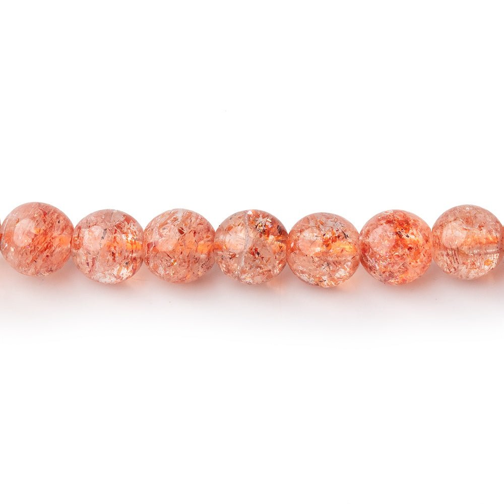 5mm Sunstone Plain Round Beads 16 inch 84 pieces