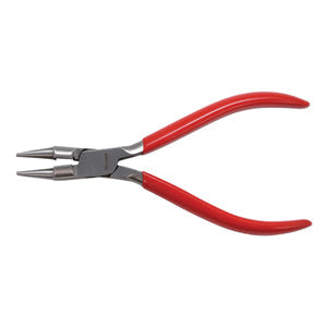 Red Handle Round Nose Cutter Box Joint Platinum Series By The BeadSmith - 1 Pc