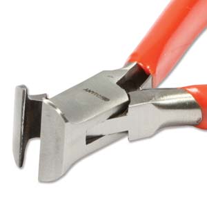 Red Handle End Cutter Straight Jaw Platinum Series By The BeadSmith - 1 Pc
