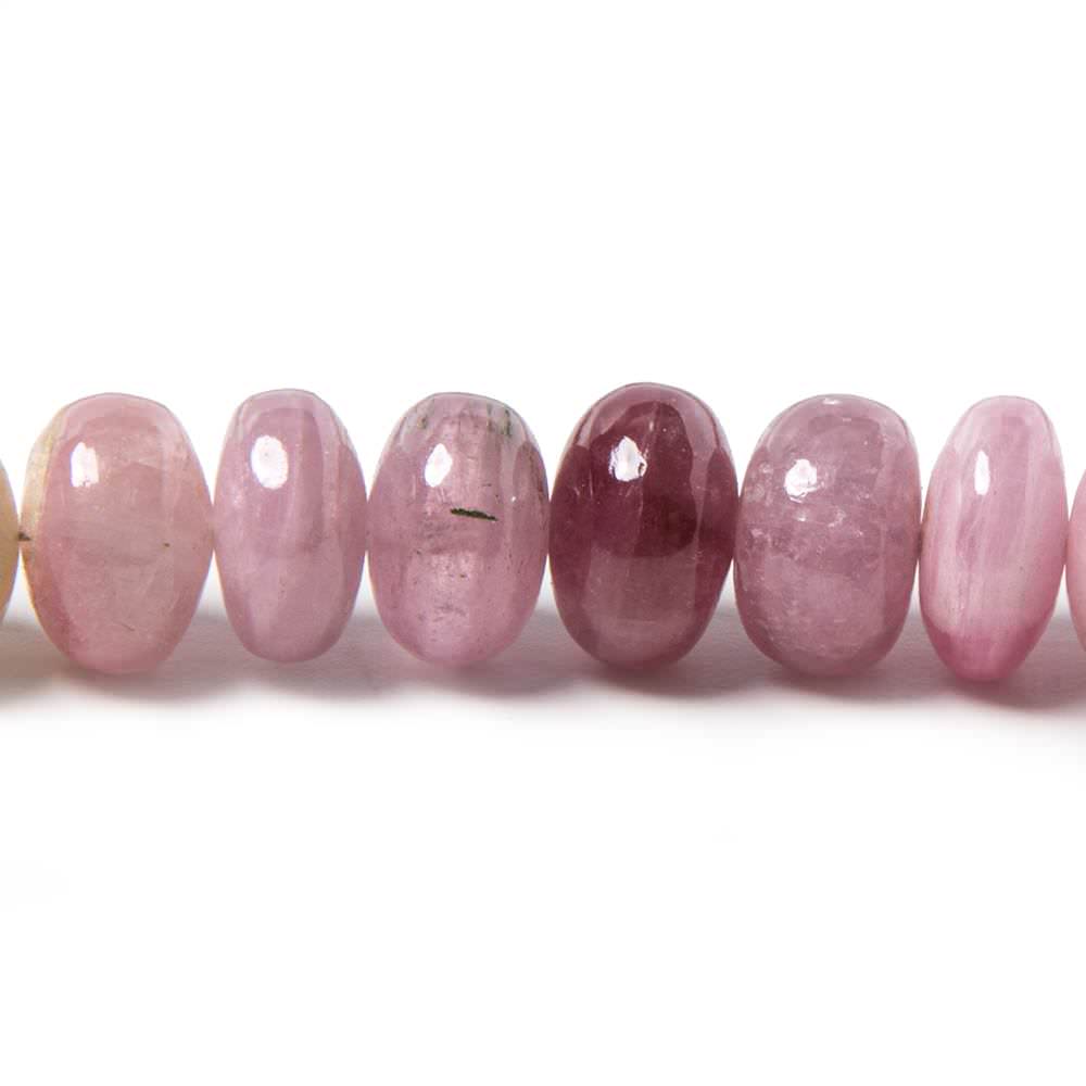 8.5-9.5mm Multi Color Afghani Tourmaline Plain Rondelle Beads 16 inch 67 pieces