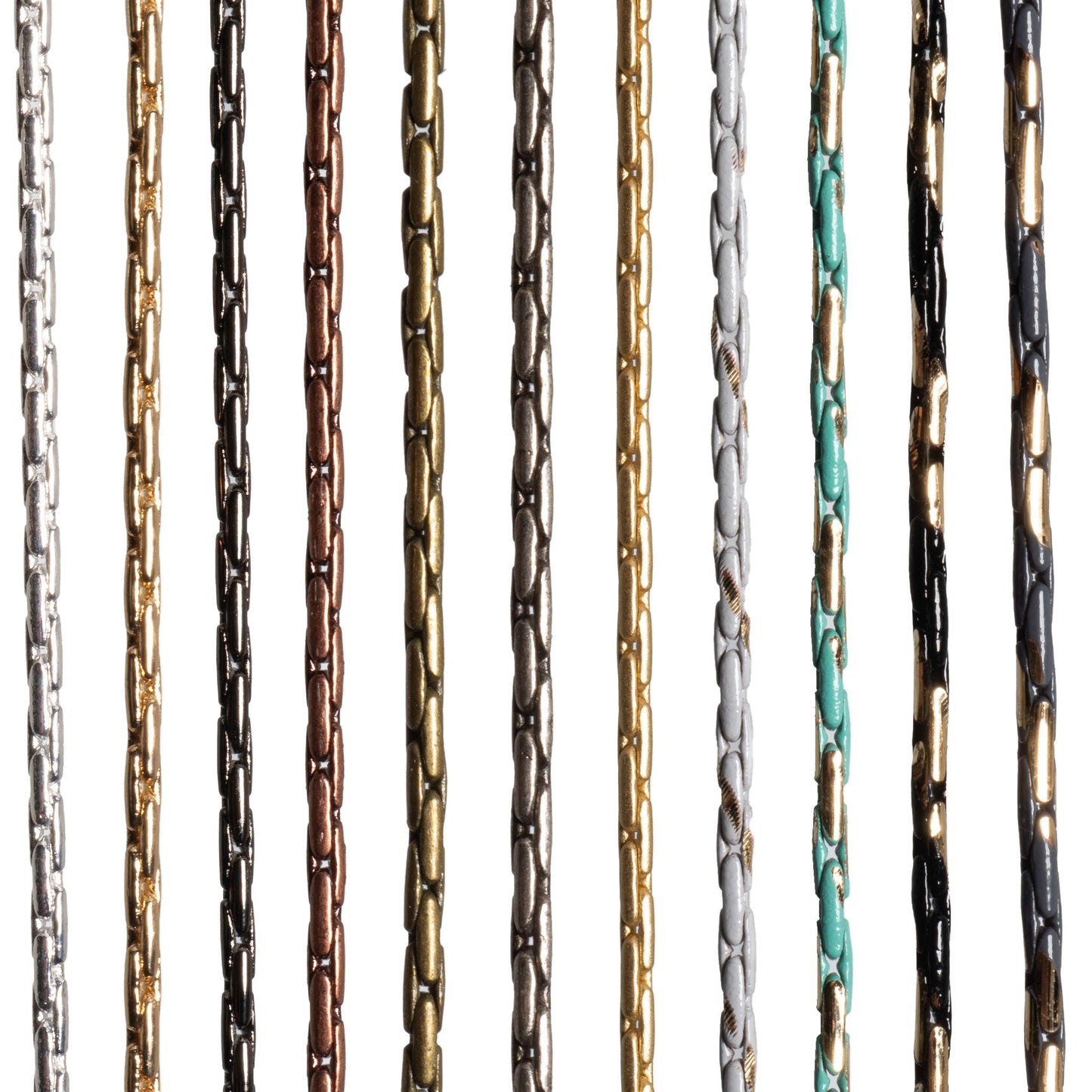 1.25mm Beading Chain - Available in Multiple Colors - Sold by The Foot - CH 874