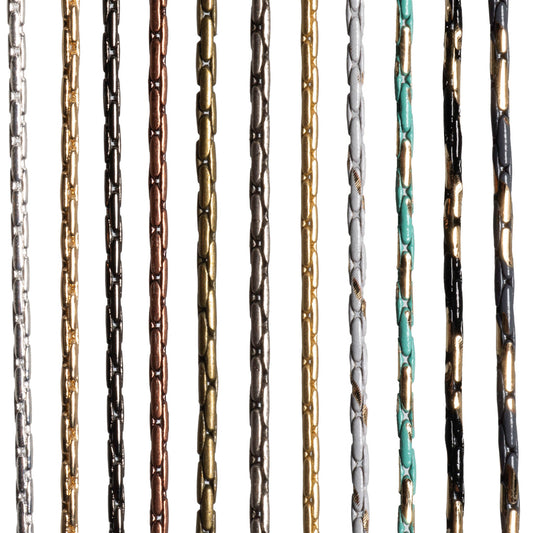 1.25mm Beading Chain - Available in Multiple Colors - Sold by The Foot - CH 874