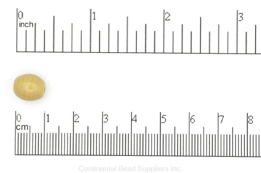 Oval Glass Bead