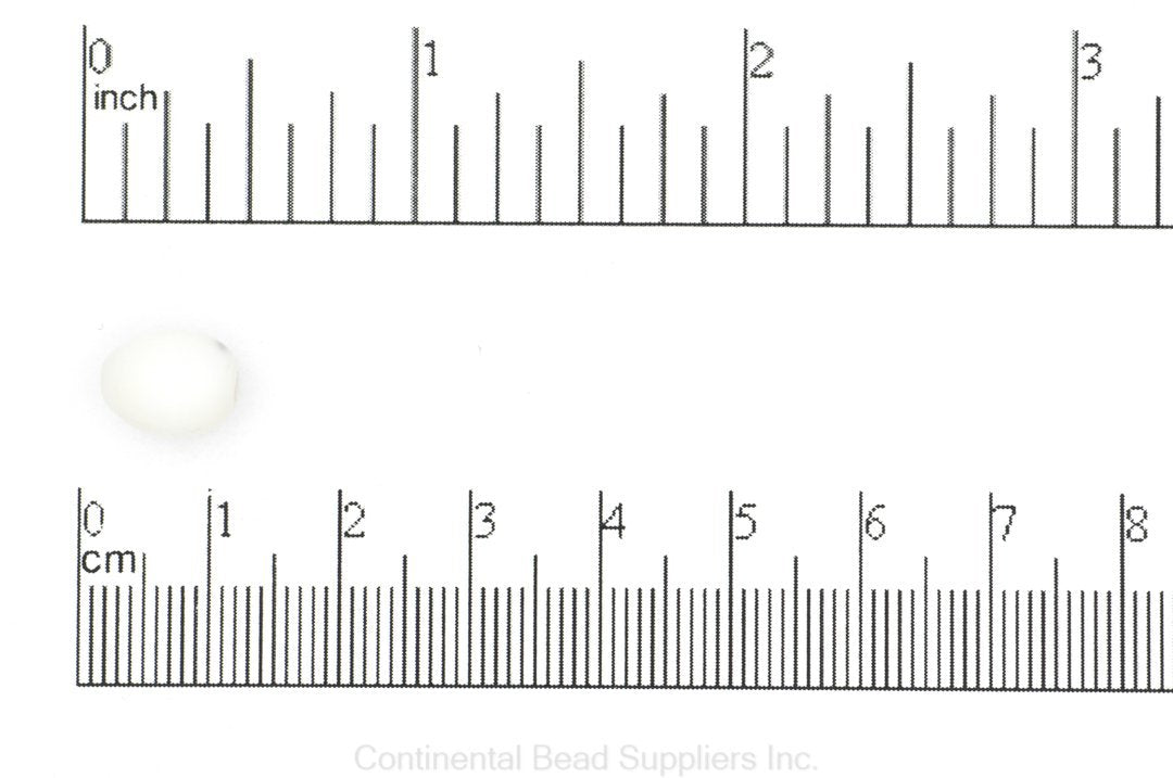 Oval Glass Bead