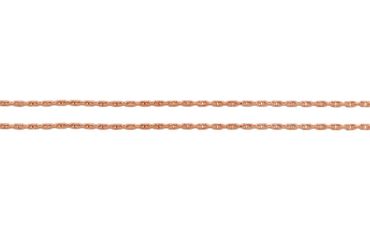 14Kt Rose Gold Filled 0.66mm Beading Chain - 5ft