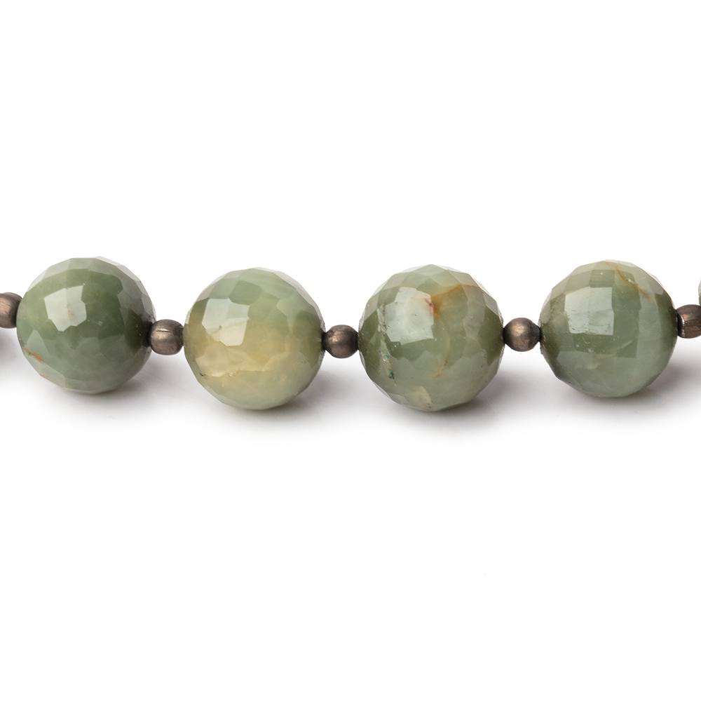 9mm Cat's Eye Quartz Faceted Round Beads 8 inch 20 pieces