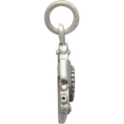 Sterling Silver Camera Charm - Hobby Charms 18x12mm - 1pc
