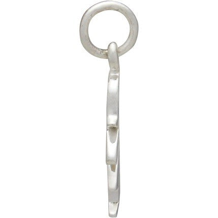 Sterling Silver Girl Charm - Family Charms 18x7mm - 1pc