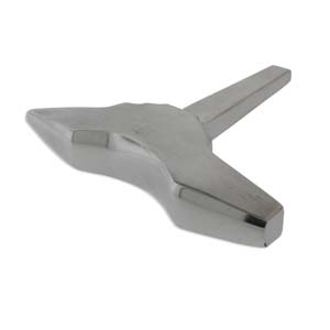 The Beadsmith Metal Elements Mini Cone Forming Staking Tool 3"