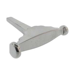 The Beadsmith Metal Elements Mini Hoop Forming Staking Tool 3"