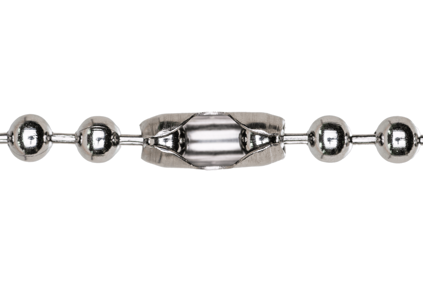 24mm x 10mm 8mm Ball Chain Connector Clasp - Made of 316 Stainless Steel - Sold individually - BCCON8SS