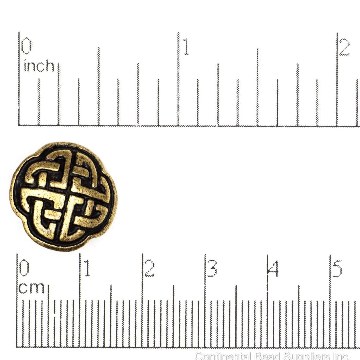 16mm Pewter Button Sold by the Piece - BTN8