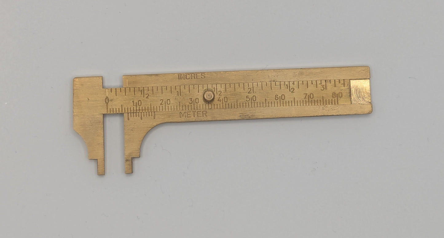 80mm Brass Gauge