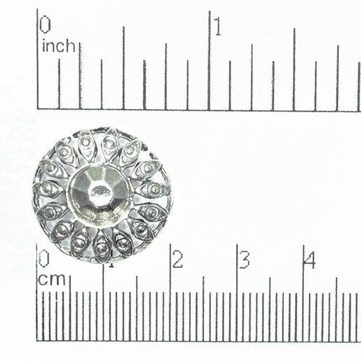 20mm Pewter Button sold by the Piece -BTN21