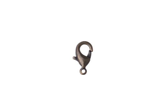 12mm x 7mm Lobster Claw Clasp - Made of Brass - Bronze Finish - Limited Edition - Sold by the Gross - C908BR