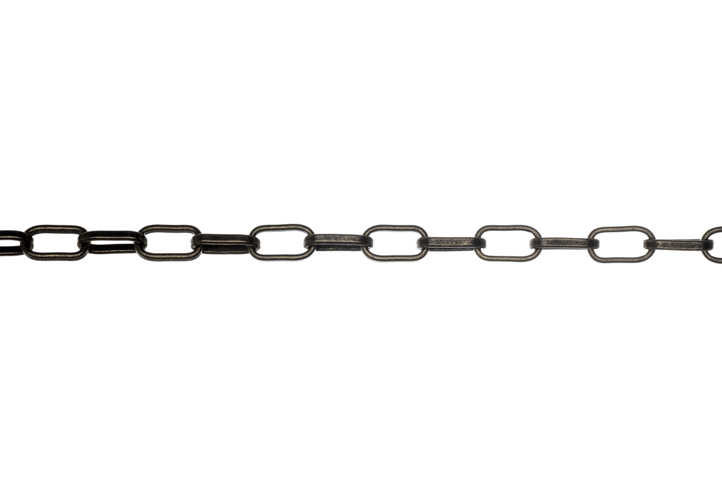Paperclip Chain 12mm x 6.7mm available in Multiple Colors sold by the Foot - CH 2603