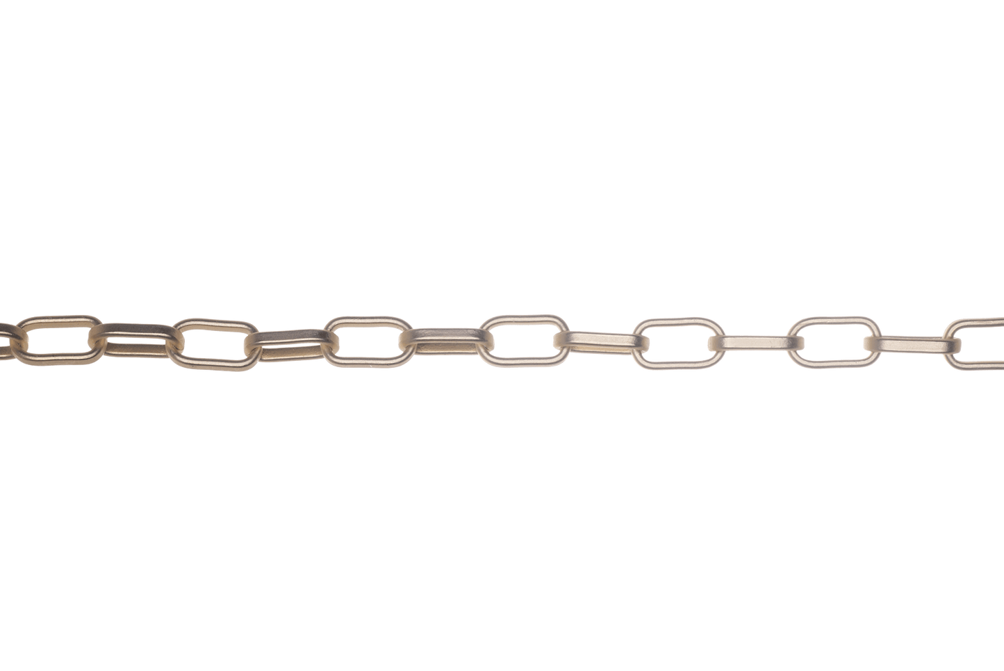 Paperclip Chain 12mm x 6.7mm available in Multiple Colors sold by the Foot - CH 2603