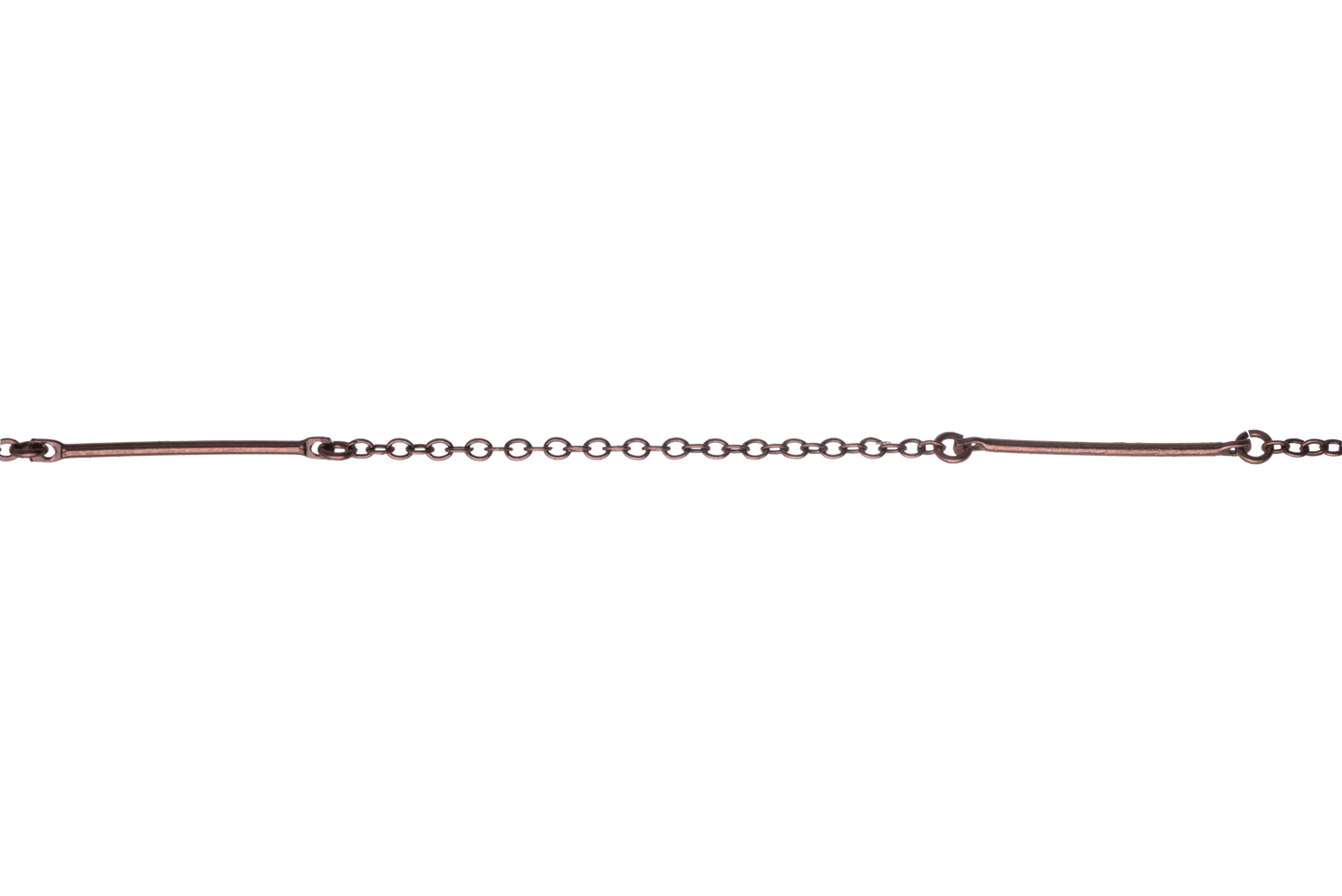 Bar and Cable Chain - Available in Multiple Colors - 25mm - Sold by the Foot - CH 2608