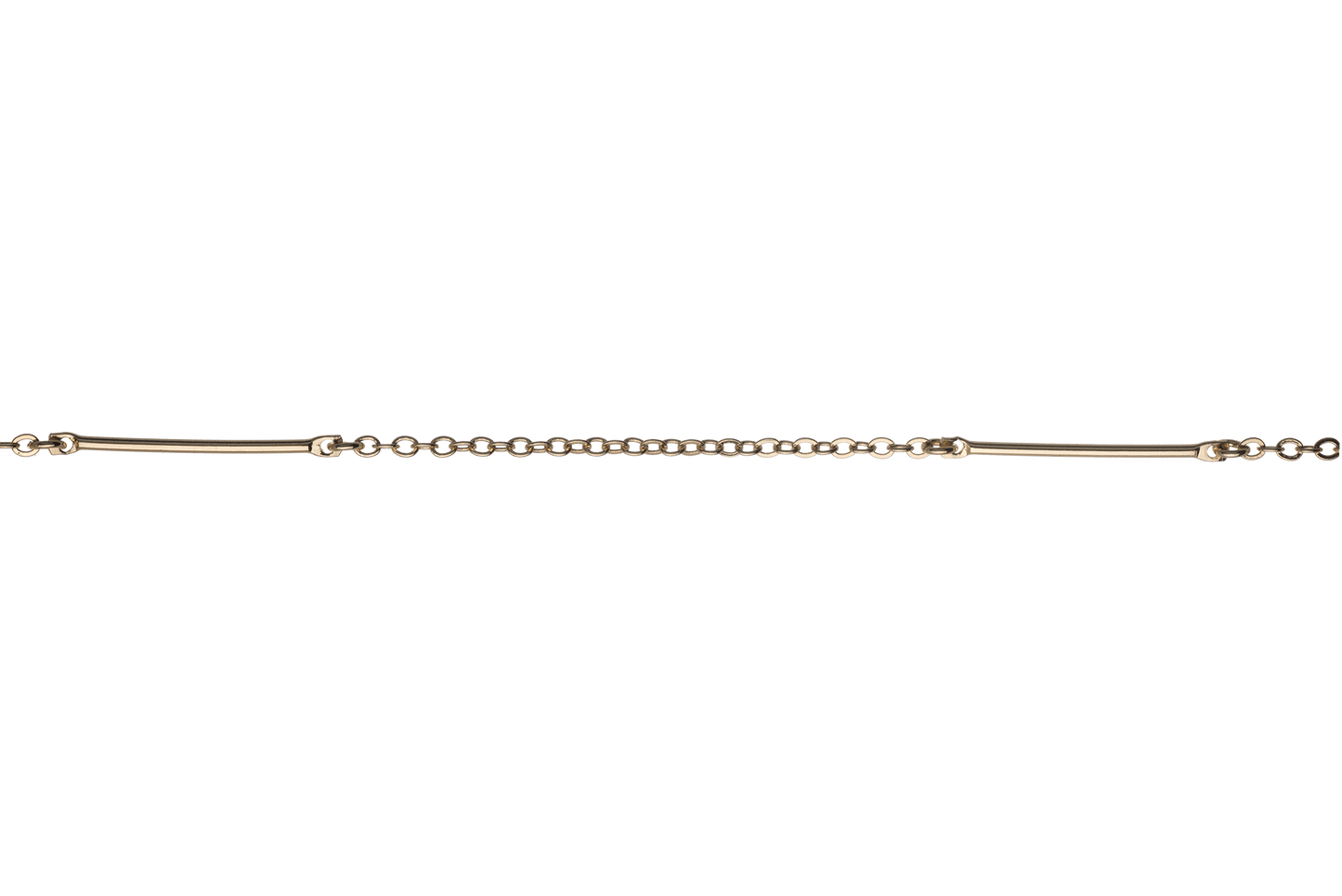 Bar and Cable Chain - Available in Multiple Colors - 25mm - Sold by the Foot - CH 2608